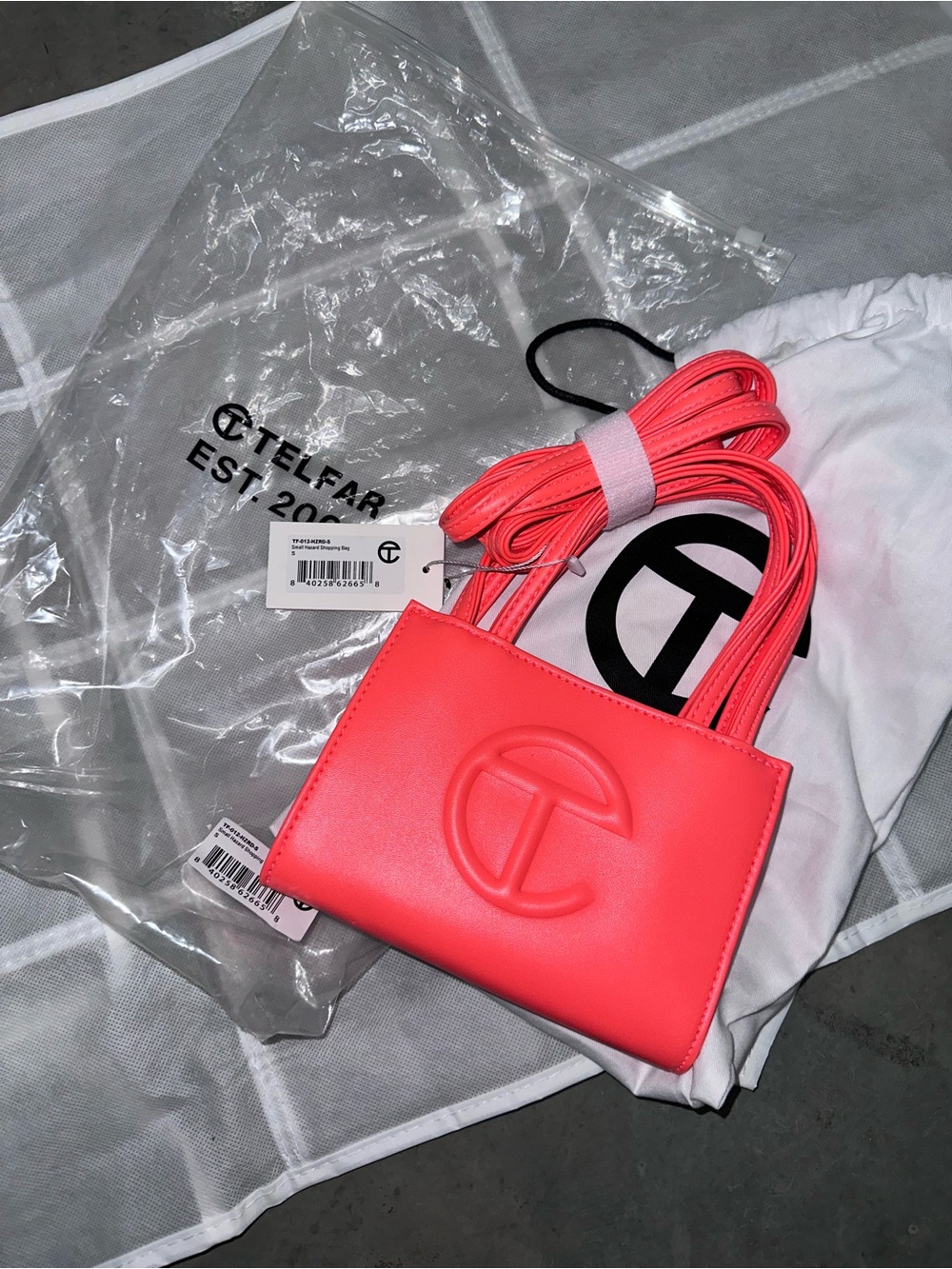 Telfar Coral Mini Crossbody Bag